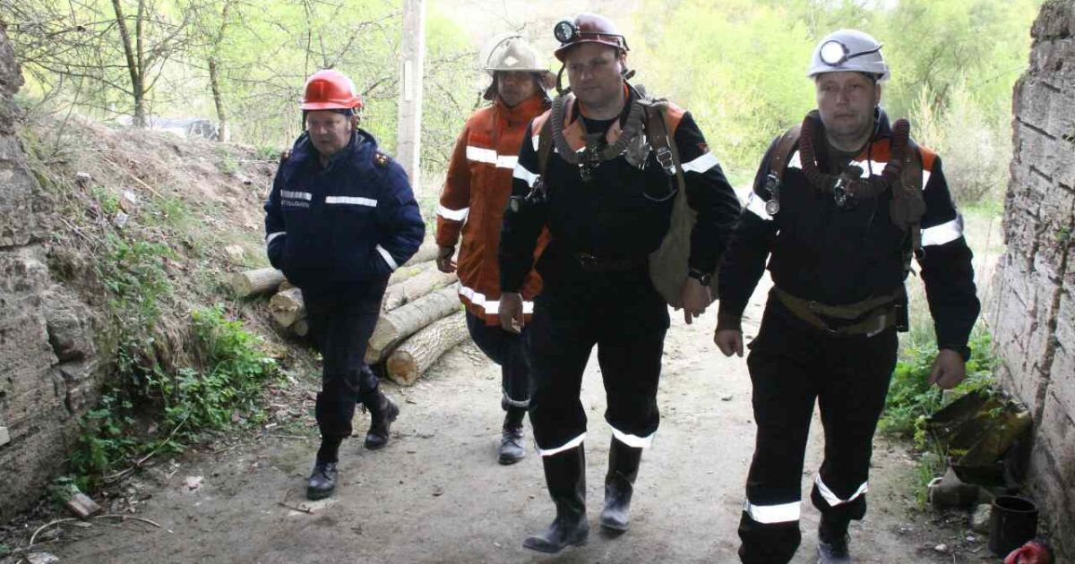 Обвал у штольні на Вінниччині_6 / © ГУ ДСНС України у Вінницькій області