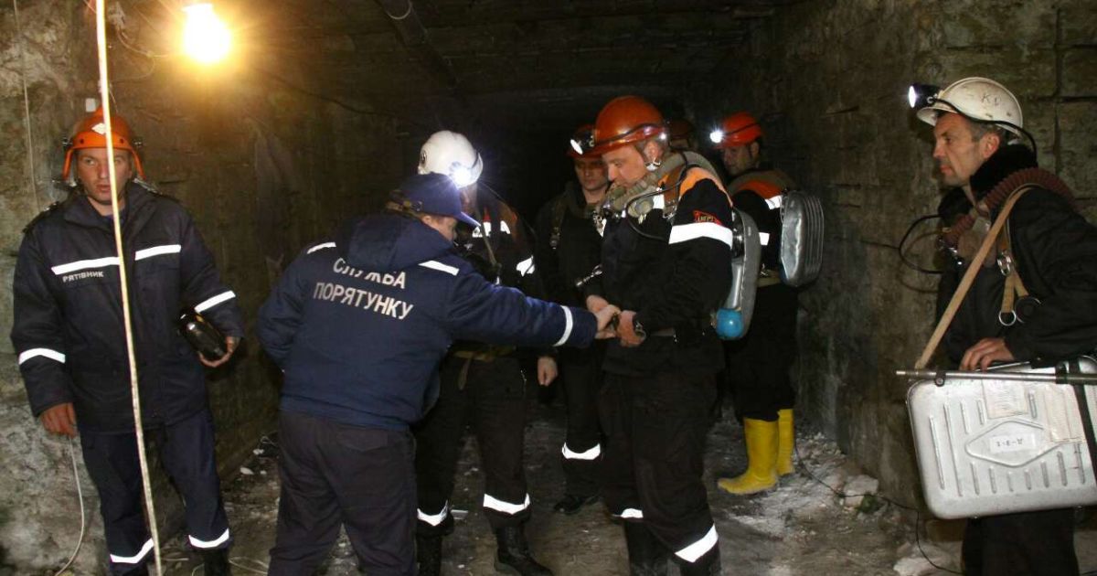 Обвал у штольні на Вінниччині_5 / © ГУ ДСНС України у Вінницькій області