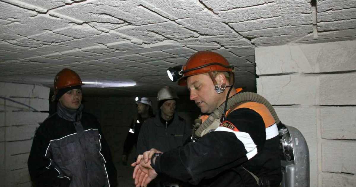 Обвал у штольні на Вінниччині_4 / © ГУ ДСНС України у Вінницькій області