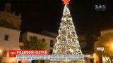 Новорічні вогні засяяли в іспанському місті Естепа