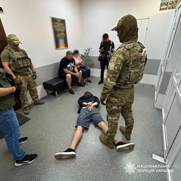 Затримання організатора схеми / © Поліція Києва