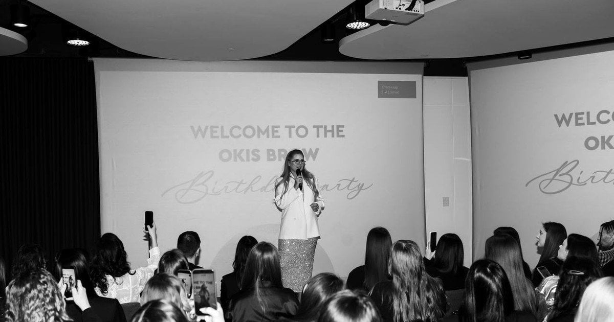 OKIS BROW відсвяткував 7-річчя бренду та презентував нові системи фарб для брів