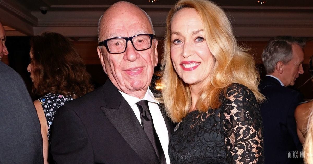 Руперт Мердок и Джерри Холл