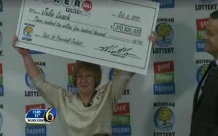 В США назвали счастливицу, которая сорвала бешеный джекпот в лотерее на $ 310,5 млн