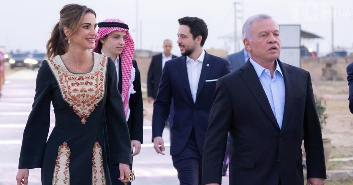 Королева Рания и король Абдалла II