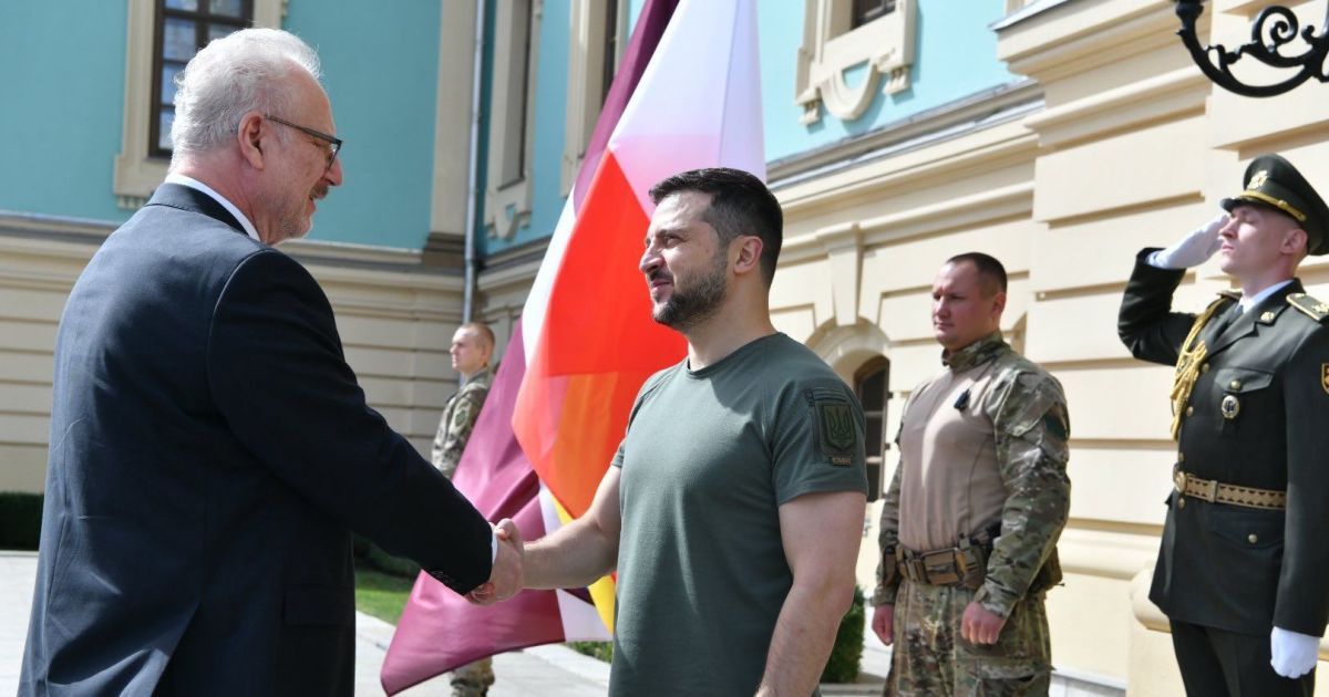 Latvian President Has Become the First Western Leader, Who Spent a Night in Kyiv during the War