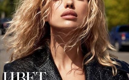 Ирина Шейк предстала на страницах Vogue в образе сексуальной блондинки