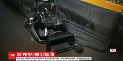 В Киеве нашли аппаратуру канала 1+1, которая была похищена в Ровно