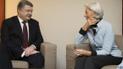 Очільниця МВФ Лагард та Порошенко обговорили проведення реформ та деталі траншу