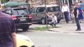 Водитель элитного внедорожника, взорвавшегося в центре Киева, получил рваные раны ног - очевидец