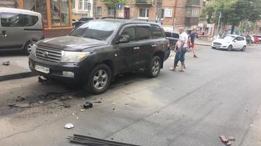 Вибух авто в центрі Києва - з вотермарком_4 / © ТСН.ua