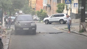 Вибух авто в центрі Києва_2 / © ТСН.ua