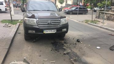 Вибух авто в центрі Києва - з вотермарком_6 / © ТСН.ua