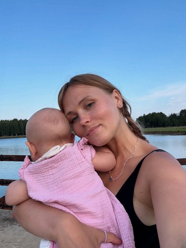 Анна Кошмал із донькою / © instagram.com/smorkovkina