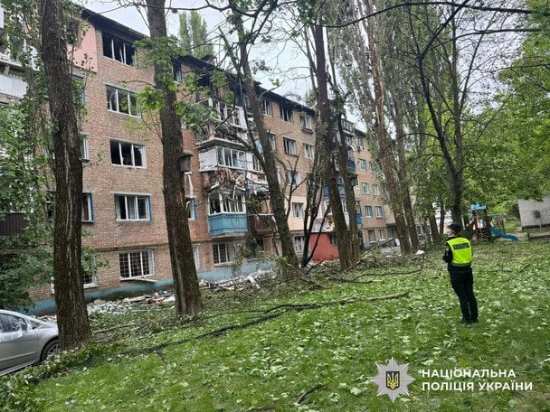 Последствия атаки / © Национальная полиция Украины