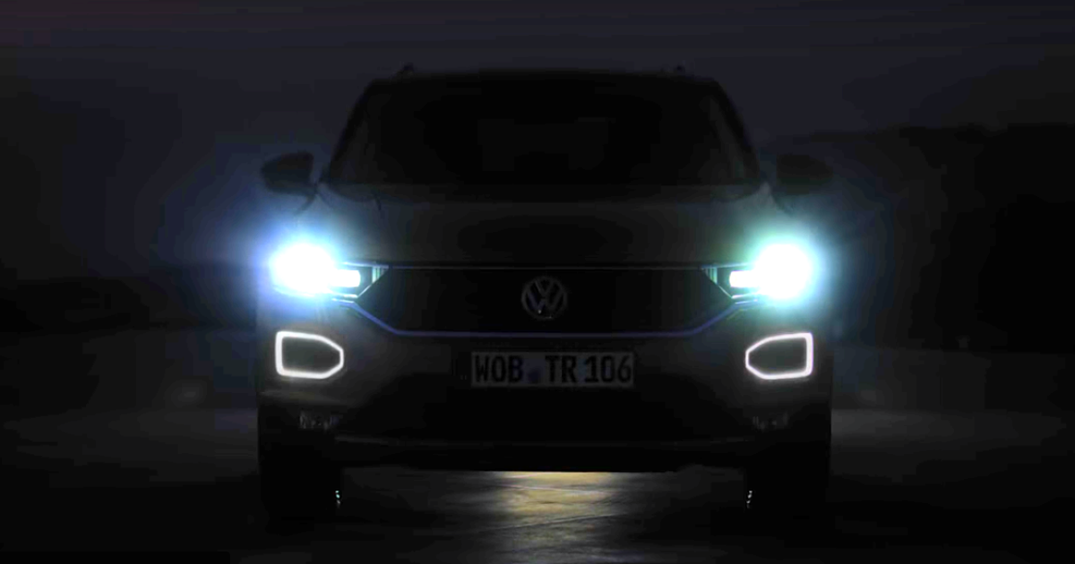 Volkswagen опубликовал видеотизер серийного кроссовера T-Roc