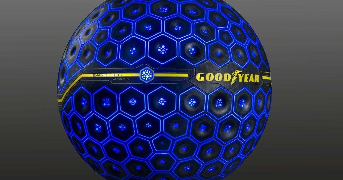 Goodyear представила концептуальные шины с искусственным интеллектом