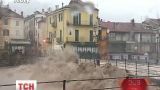 В Італії через сильні зливи з берегів вийшла річка Танаро