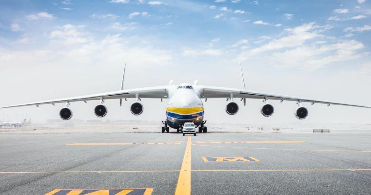 Ан-225 "Мрія" перевезе рекордний вантаж медичних засобів