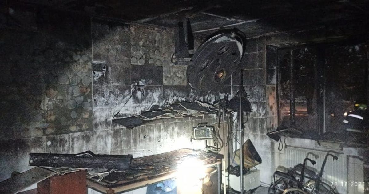 На Івано-Франківщині загорілася реанімація в лікарні: двоє загиблих