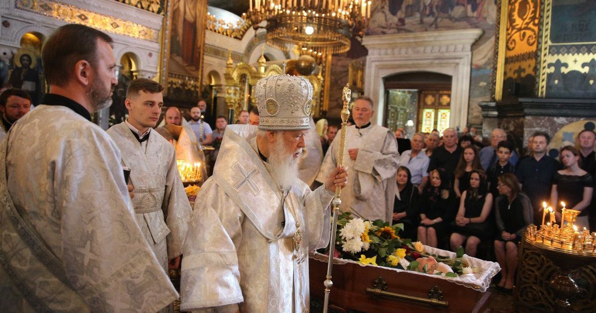 драч, собор, прощання, відспівування / © УНИАН
