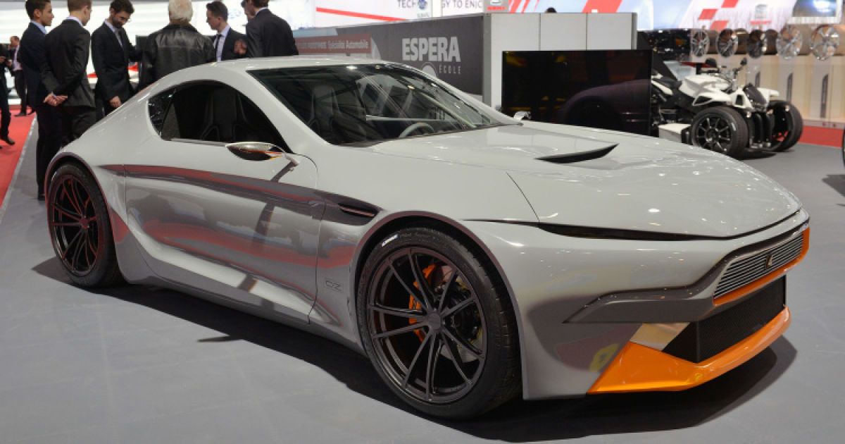 Женева 2015: Экспериментальное спорткупе Espera Sbarro Aria