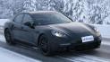 Новая Porsche Panamera выехала на зимние тесты