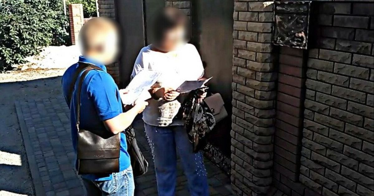 На Донеччині затримали інформаторку «ДНР»_2 / © СБУ