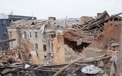 Ракетний удар по Харкову: через вибух зруйнувався цілий поверх будинку (фото)