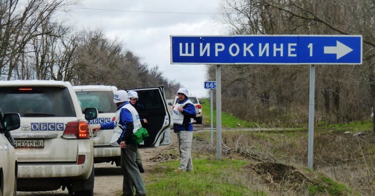 У Широкино боевики применили 152-мм артиллерию