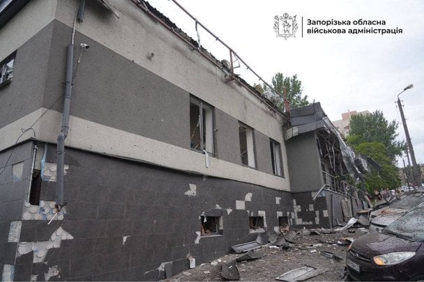 Атака РФ на Запоріжжя 23 липня / © Очільник Запорізької ОВА Іван Федоров