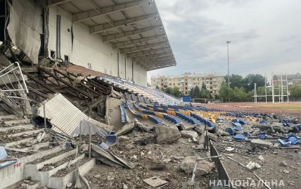 Рашисти розбомбили ще один український стадіон: фото жахливих наслідків