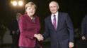 Ангела Меркель та Володимир Путін