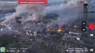 З'явилися кадри з Вовчанська: росіяни хваляться, як знищують місто
