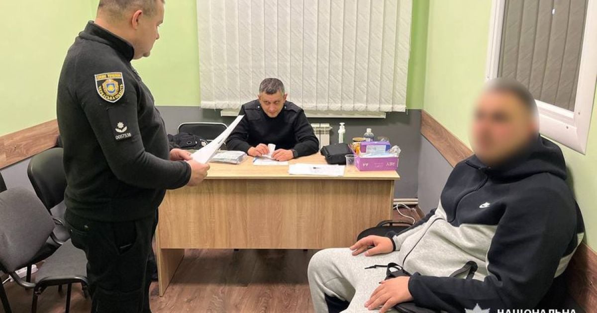 Підозрюваний іноземець, якого затримали в Умані