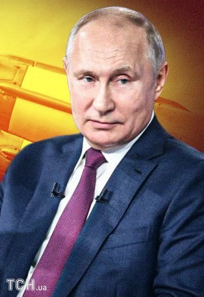 Російський диктатор знову лякає застосуванням зброї масового знищення / Колаж: ТСН.ua