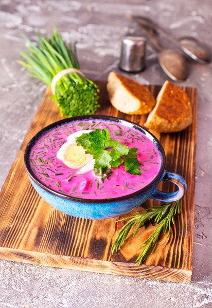 Свекольный суп "Ботвина"