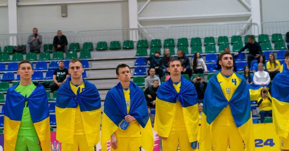Сборная Украины по футзалу досрочно пробилась в элит-раунд отбора на ЧМ-2024