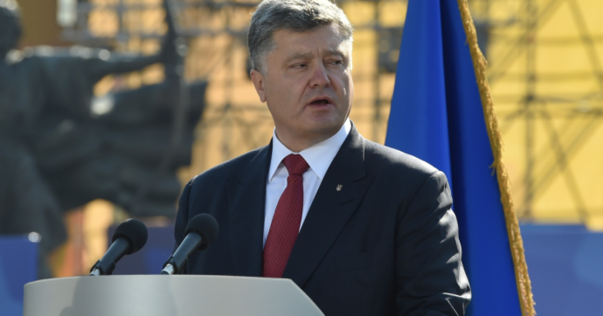 СНБО поддержало предложение Порошенко.