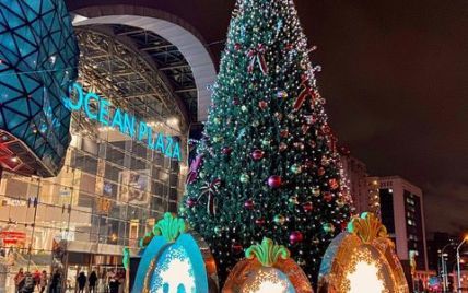 Во всех районах Киева установили новогодние елки: где их найти