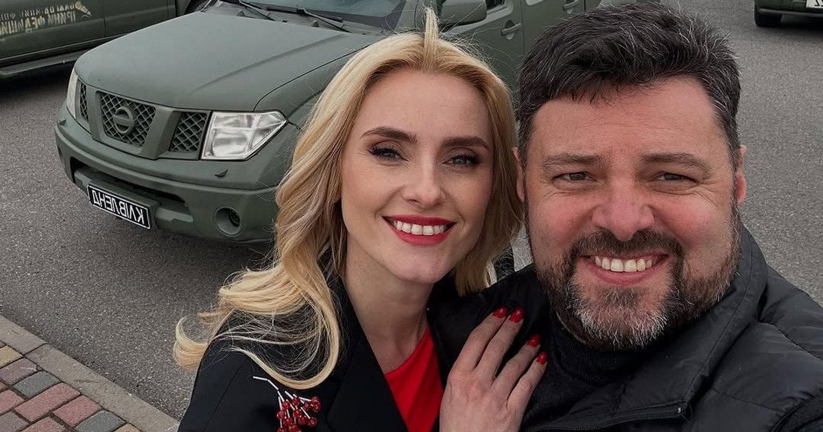 Ірина Федишин з чоловіком