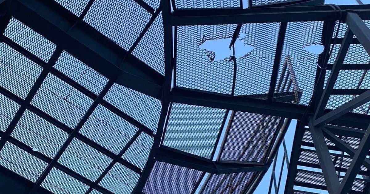 Последствия атаки беспилотников на Киев 25 ноября
