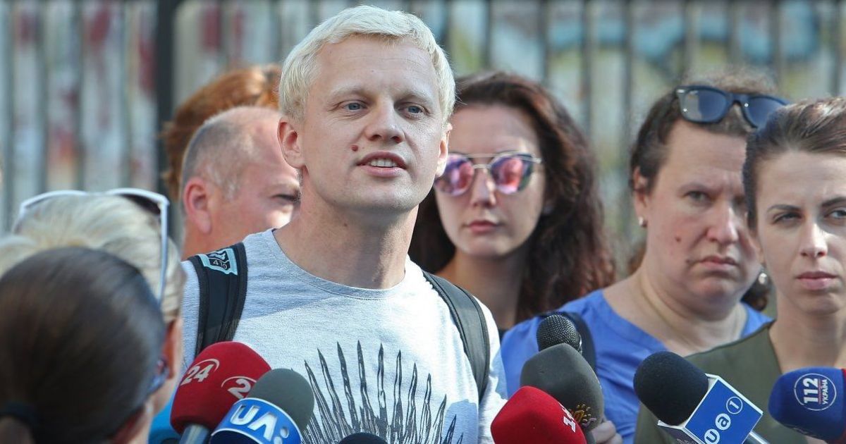 На Шабунина напали и облили зеленкой