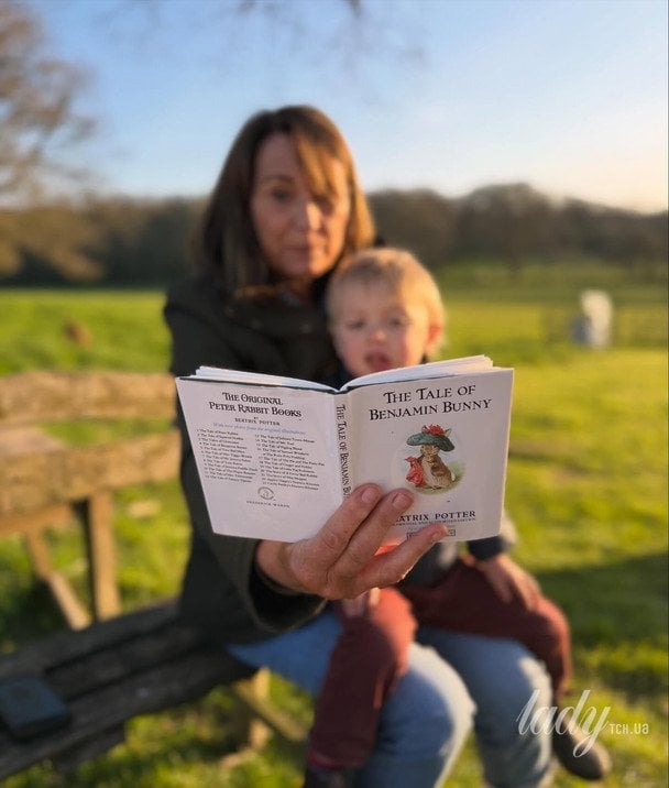 Керол Міддлтон з онуком Ініго / © Instagram Джеймса Міддлтона