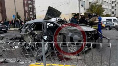 В временно оккупированном Севастополе подорвали автомобиль, предположительно с капитаном 1-го ранга Черноморского флота РФ