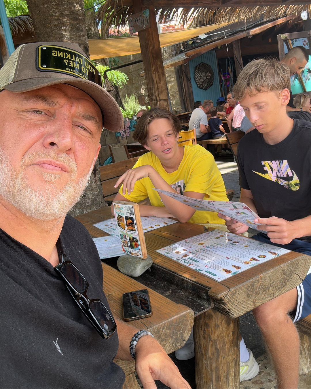 Потап с сыном / © instagram.com/realpotap