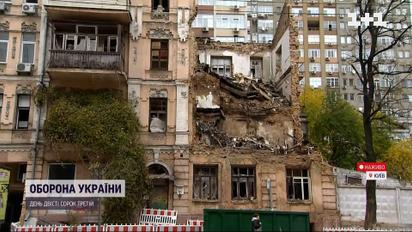 Дроном-камікадзе по будинку в Києві: що зараз на місці влучання