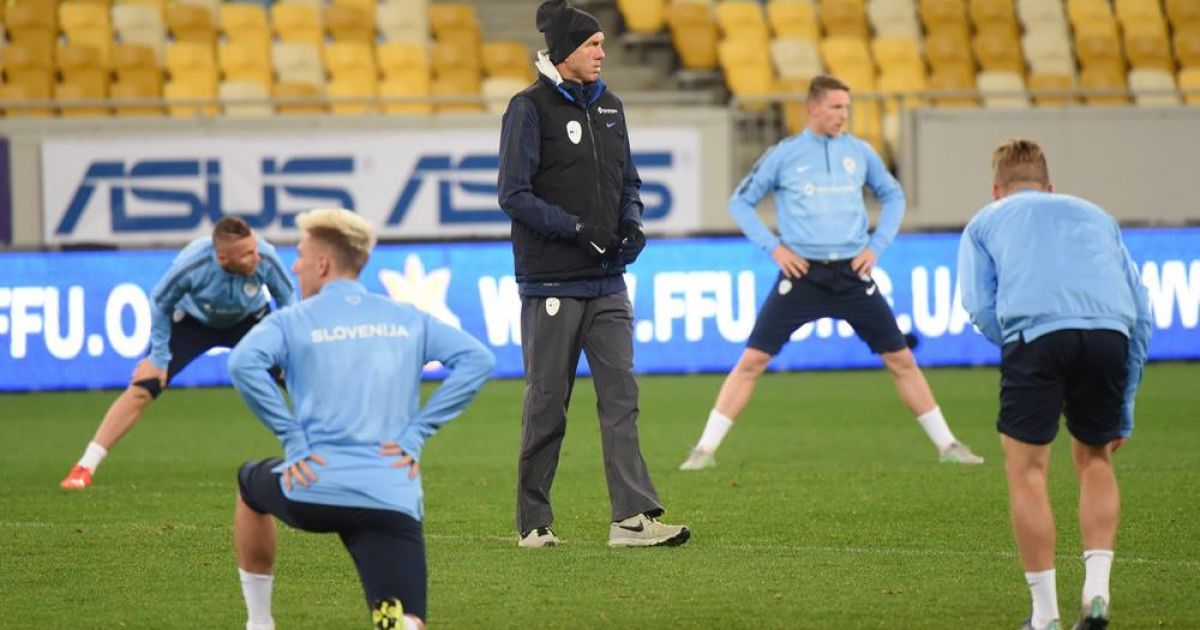 Тренировка сборной Словении / © facebook.com/NogometnazvezaSlovenije