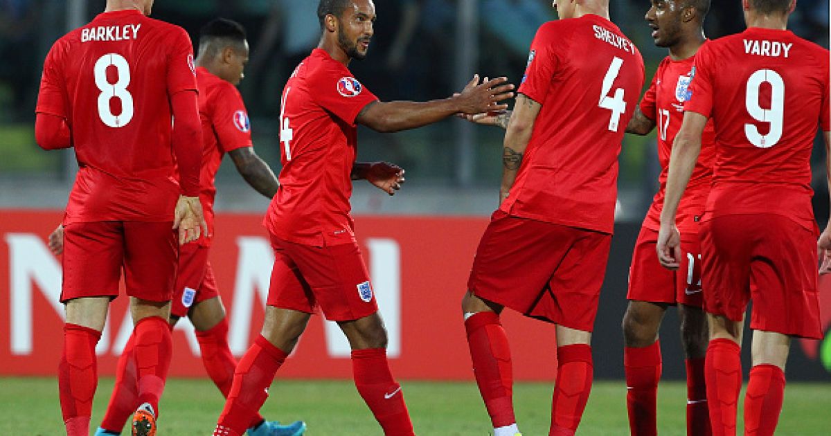 Англия праздную победу