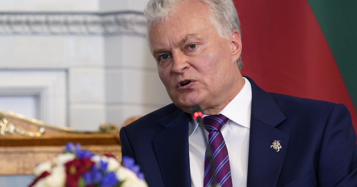 Президент Литви Гітанас Науседа